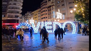 Oviedo Spain  Christmas in Oviedo  2023 [upl. by Llirred]