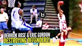 Derrick Rose amp Eric Gordon DESTROYING Defenders In High School On The Same AAU Team Just UNFAIR [upl. by Einneg403]