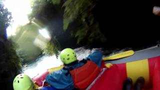 Rafting over Tutea Falls [upl. by Esereht313]