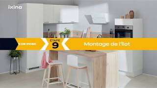 Comment installer un îlot central dans sa cuisine  Étape 9 [upl. by Itin]