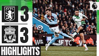 Quansah amp Gakpo Goals in Six Goal Thriller  Aston Villa 33 Liverpool  Highlights [upl. by Chandler275]