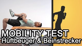 Mobility Test für Hüftbeuger und Beinstrecker [upl. by Busey114]