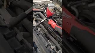 Oil change on an f150 fordf150 lariat oilchange automobile milwaukeevalvoline [upl. by Kiyoshi]