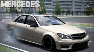 MERCEDES C180 İLE DRİFT MAKAS ATIYORUZ  ASSETTO CORSA [upl. by Maud233]