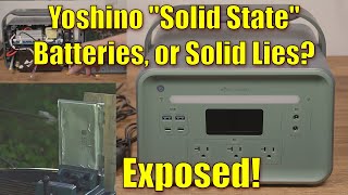 Yoshino Solid State Battery Power Station Test and Teardown [upl. by Ativoj396]