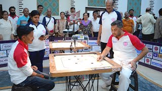 MCA Live Carrom  SF1  Zaheer Pasha Karnataka vs Yogesh Dhongade Maha [upl. by Yendor]