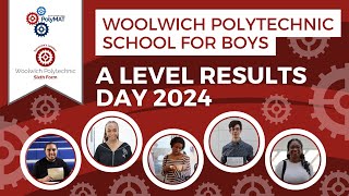 A Level Results Day 2024 at Woolwich Polytechnic Sixth Form [upl. by Mel]