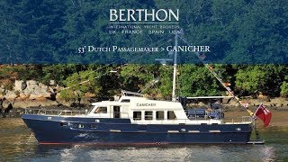 OFF MARKET 53 Dutch Passagemaker CANICHER  Yacht for Sale  Berthon International Yacht Brokers [upl. by Carrington963]