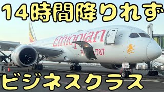 【東京🇯🇵からも運航】途中で着陸amp清掃！？アフリカ最強のビジネスクラスを利用したら [upl. by Ttennej]