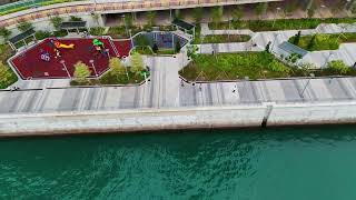 Lohas Park Waterfront Promenade  DJI Mini 4 Pro [upl. by Gardas]