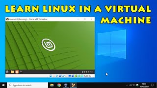 Running Linux in Windows Learn Linux in a Virtual Machine [upl. by Ardnasak]