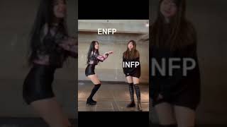 ENFP vs INFP MBTI shorts [upl. by Elyc464]