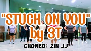 Stuckonyouby3TchoreoZinJJREMAKECupboardLadiesDanceFitnessCover [upl. by Ccasi]