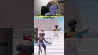 moneymaker vs ishowspeed in 1v1s 😂 fortnite moneymaker fyp [upl. by Dulcea]