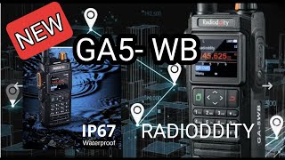 NEW RADIODDITY  GA5WB GPS  APRS  BLUTOOTH APRS DUAL BAND [upl. by Nnyluqcaj]