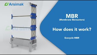 Membrane Bioreactors MBR How does it work  Ecocycle MBR  Arsimak [upl. by Garlinda]