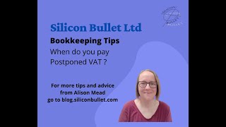 When do you pay Postponed VAT on imports in the UK [upl. by Kcirddot283]