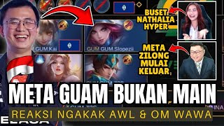 META ZILONG amp NATALIA HYPER REAKSI NGAKAK AWL amp OM WAWA GUAM GUNAKAN META ZILONG amp NATALIA HYPER [upl. by Niletac798]