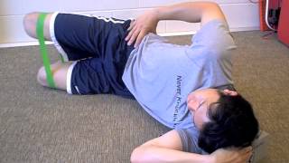 Hip Clam Exercise with a Plus  Mike Reinold [upl. by Seta]