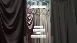 Bridesmaid trends for 2024 [upl. by Nollek]