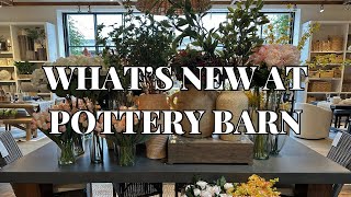 Pottery Barn Spring Decor Browse With Me Tour [upl. by Kingsley]