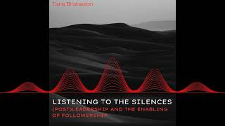 Taras Listening to the silences Lecture Audio only [upl. by Eberle]