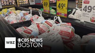 How shopping for Thanksgiving adds up at Bostonarea supermarkets [upl. by Lleirbag]