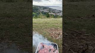 Llandudno Wales nature forestbbq bbq outdoorcooking adventure weekendfun cookingoutdoors [upl. by Eanwahs16]