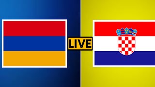 Armenia U19 vs Croatia U19 Live UEFA European U19 Football Championship 2024 [upl. by Huba]