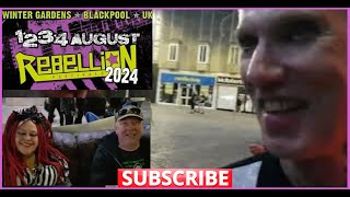 Blackpool Rebellion 2024 Punks Music Great Vibes [upl. by Gurtner]