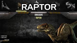 Primal Carnage  Raptor Gameplay [upl. by Anyel]