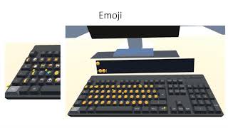 ReconViguRation Reconfiguring Physical Keyboards in Virtual Reality IEEE ISMAR 2019 [upl. by Ennaeirrac]