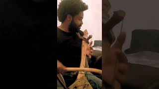 Ethiopian bowed string instrument masenko [upl. by Joelle113]