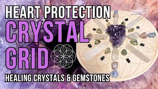 Heart Protection Crystal Grid [upl. by Mcguire]