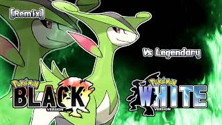 Pokemon Black and White  Legendary Battle Theme Remix [upl. by Nnauol]