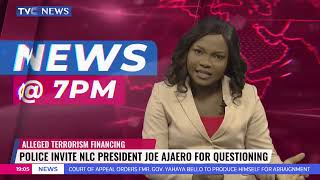 WATCH TVC News Anchor NLC General Secretary Ugboaja Clash Over Joe Ajaero [upl. by Straub]