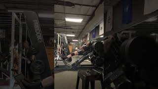 One of the heaviest hack squat sets of my life motivation musclebuilding coaching [upl. by Euqinot390]