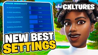 NEW Best Keyboard amp Mouse SETTINGS For Fortnite Chapter 2 Remix [upl. by Nnylatsyrk]