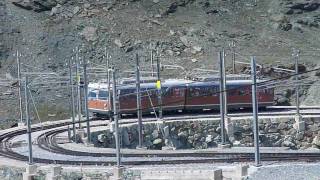 Mit der Zahnradbahn hinauf zum Gornergrat [upl. by Johannessen]