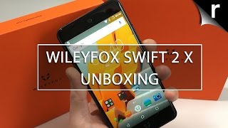 Wileyfox Swift 2 X Unboxing Full HD UK phone for £219 [upl. by Alrzc]