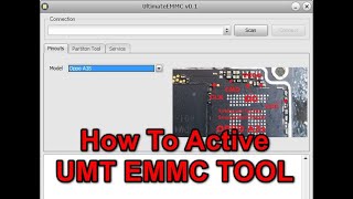 How To Active UMT EMMC TOOL UMT Emmc ISP Tool Activation [upl. by Zacharie960]