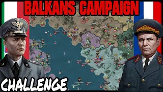 World Conqueror 3 Walkthrough  Axis Mission 4 Balkans Campaign HD [upl. by Inalial568]