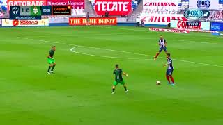 Gol J Furch  Monterrey 1  1 Santos  Liga MX  Guardianes 2020  Jornada 3  LIGA BBVA MX [upl. by Quarta]