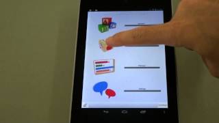 Ectaco Spanish Language Teacher on Google Nexus 7 Voice Activated Tutor 75 Languages Available [upl. by Hadnama]