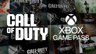 COD no GAMEPASS vai FINALMENTE ACONTECER  FUTURO do XBOX [upl. by Ettellocin]