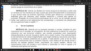 Reglamento General de Deberes Militares Título II parati viral MilitaresMexicanos soldadosmex [upl. by Saddler]