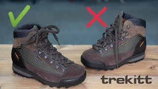 How to Correctly Lace Walking Boots [upl. by Maddi852]