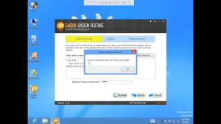 How to restore system with Eassos System Restore [upl. by Aimee408]