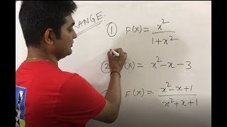 Domain and range of a function in Hindi Example Range part 7 [upl. by Ardnuhsed]