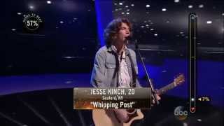 Rising Star  Jesse Kinch Sings Whipping Post [upl. by Lawler]